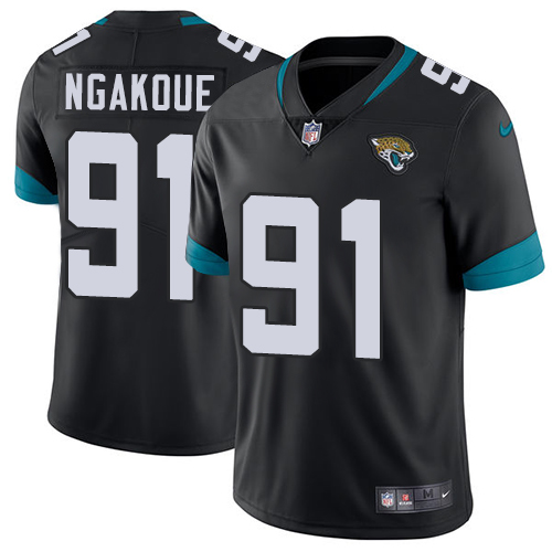 Nike Jaguars #91 Yannick Ngakoue Black Alternate Men's Stitched NFL Vapor Untouchable Limited Jersey - Click Image to Close